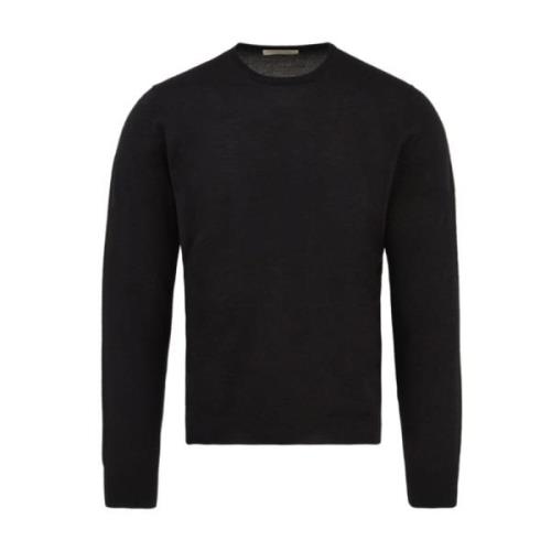 Zwarte Unisex Sweaters Filippo De Laurentiis , Black , Heren
