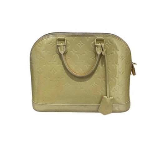 Pre-owned Leather louis-vuitton-bags Louis Vuitton Vintage , Beige , D...