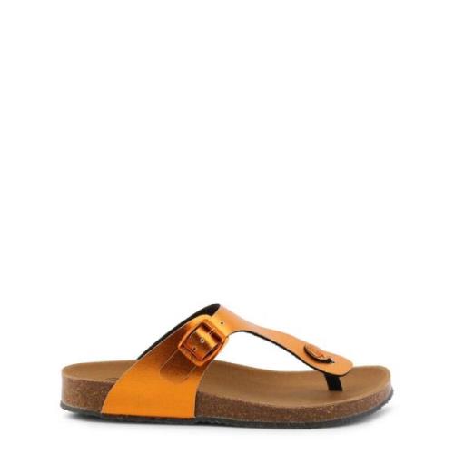 Groene Sandalen - Lente/Zomer Collectie Scholl , Orange , Dames