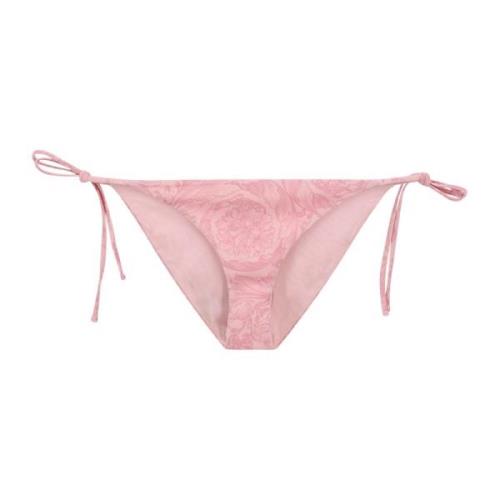 Barok Print Bikini Slip Versace , Pink , Dames