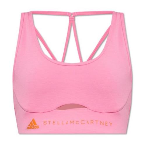 Trainings crop top Adidas by Stella McCartney , Pink , Dames