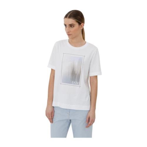 Stijlvolle dames T-shirt Peserico , White , Dames