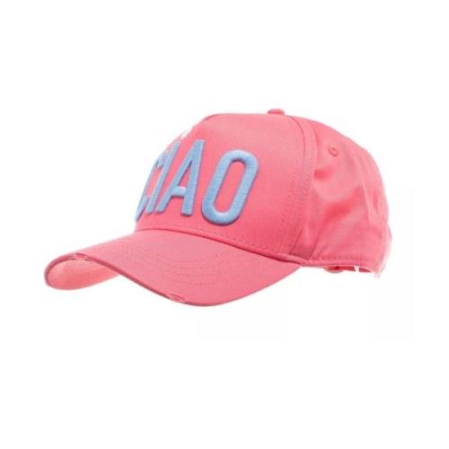 Stijlvolle Hoed Dsquared2 , Pink , Dames