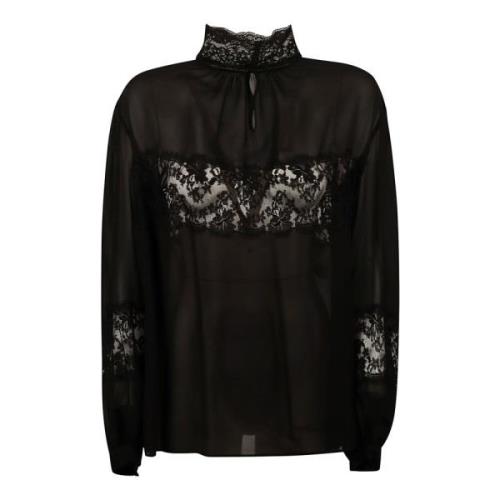 Zwarte Rokken - Camicia Dolce & Gabbana , Black , Dames