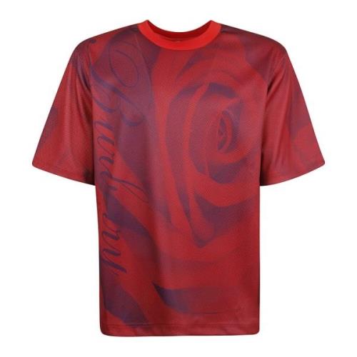 Voetbal T-shirts en Polos Burberry , Red , Heren