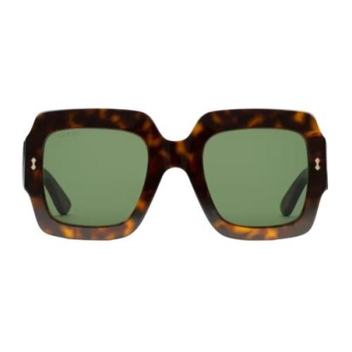 Vierkante zonnebril Gg1111S-002 Gucci , Brown , Unisex