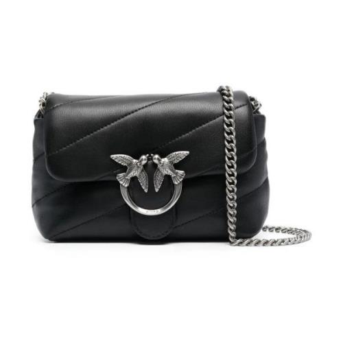 Love Baby Puff C Tas Pinko , Black , Dames