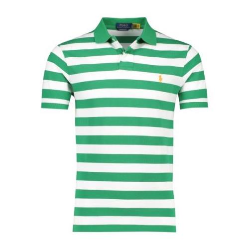 Gestreept Groen Polo Shirt Ralph Lauren , Green , Heren