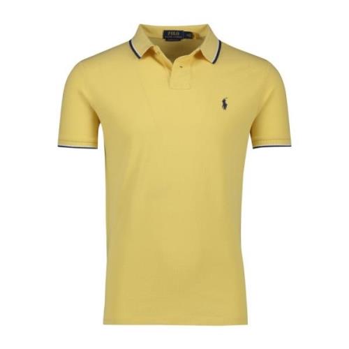 Gele poloshirt met korte mouw Ralph Lauren , Yellow , Heren