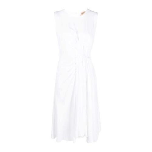 Midi -jurk N21 , White , Dames