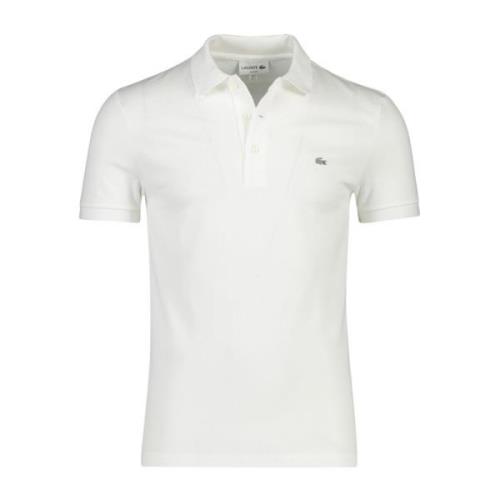 Witte poloshirt met korte mouw Lacoste , White , Heren