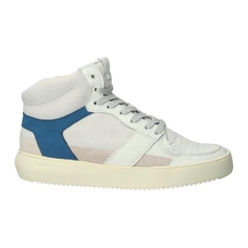 Urban High-Top Sneaker Blue Ashes Blackstone , White , Heren