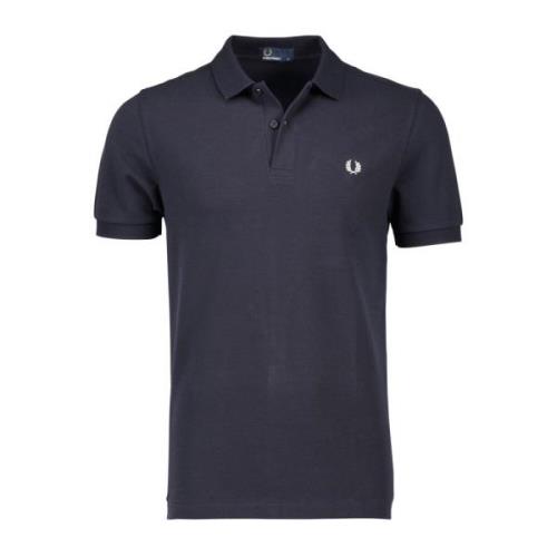 Donkerblauw poloshirt met korte mouwen Fred Perry , Blue , Heren