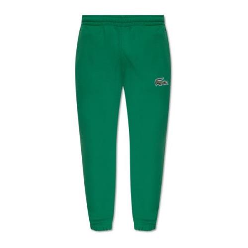 Sweatpants met logo Lacoste , Green , Heren