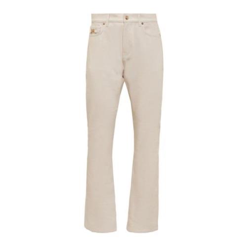 Flared Jeans Versace , Beige , Heren