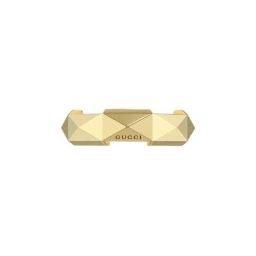 Link naar Love Studded Ring Gucci , Yellow , Dames