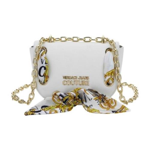 Stijlvolle Cross Body Tas Versace Jeans Couture , White , Dames