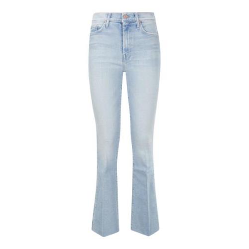 Weekender Fray Denim Jeans Mother , Blue , Dames