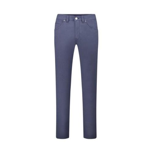 Donkerblauwe Denim Jeans Gardeur , Blue , Heren
