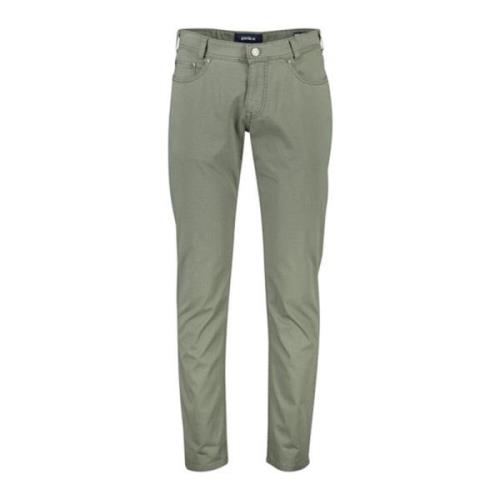 Groene Denim Jeans Gardeur , Green , Heren