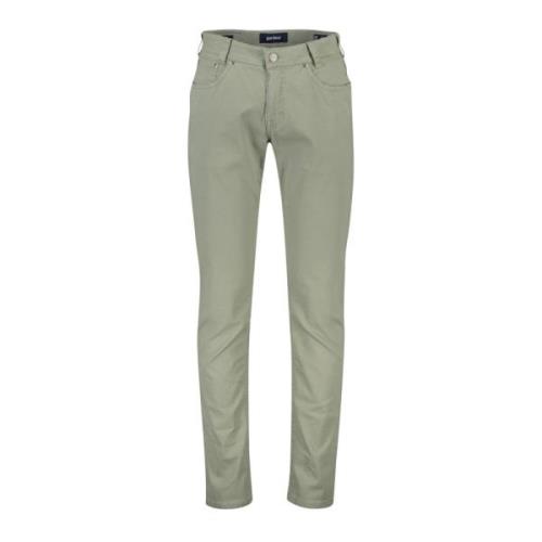 Groene Slim Fit Jeans Gardeur , Green , Heren