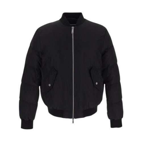 Gewatteerde jas van nylon Dsquared2 , Black , Heren