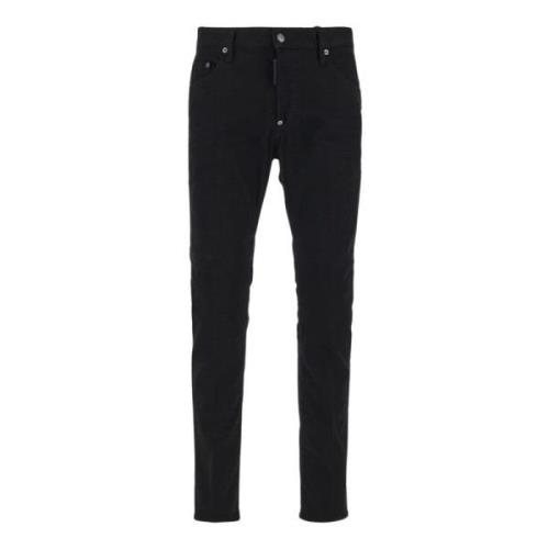 Skater Jeans van katoen Dsquared2 , Black , Heren