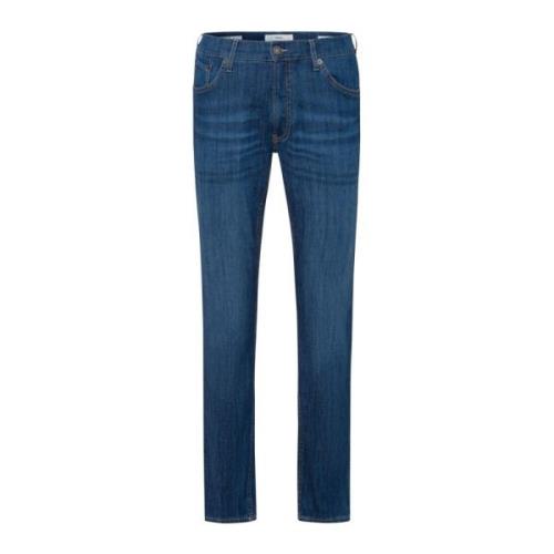 Blauwe Denim Jeans Brax , Blue , Heren