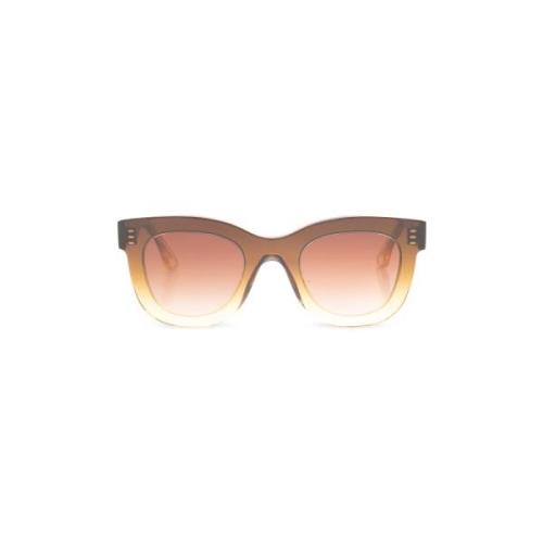 ‘Gambly’ zonnebril Thierry Lasry , Brown , Dames