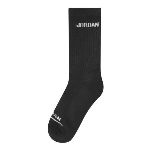 Zwarte Flight Mid-Length Sokken Jordan , Black , Unisex