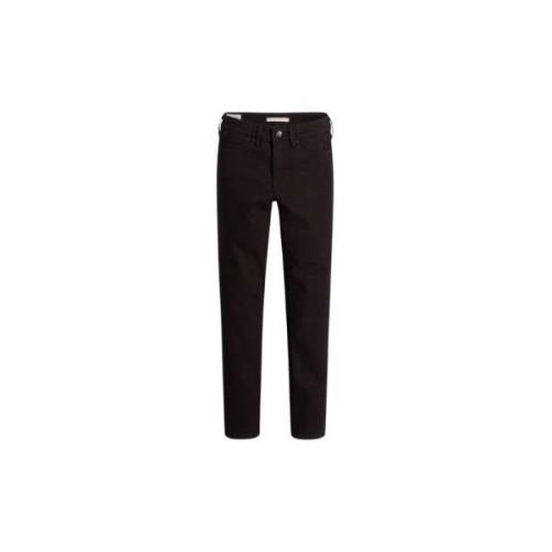 Zwarte Slim Welt Pocket Night Jeans Levi's , Black , Dames