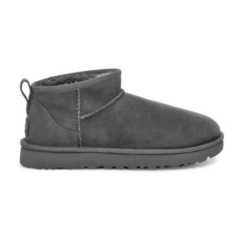 Grijze Classic Ultra Mini Winterlaarzen UGG , Gray , Dames