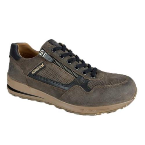 Bradley Walnoot Sneakers Mephisto , Brown , Heren