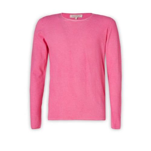 Lange Mouw Polo Shirt Brian Dales , Pink , Heren
