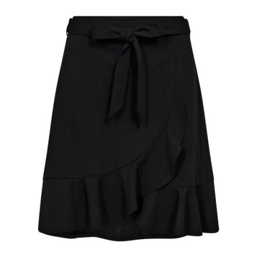 Feminine Emmycc Skirt met Ruches Co'Couture , Black , Dames