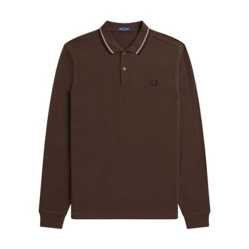 Heren Burnt Tobacco Polo Set Fred Perry , Brown , Heren