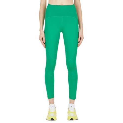 Logo print leggings Adidas by Stella McCartney , Green , Dames