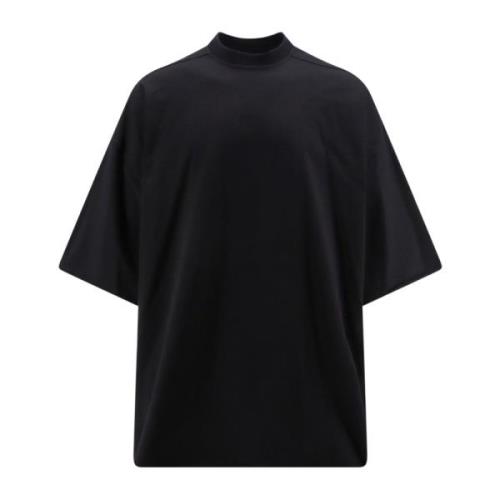 Oversize T-Shirt van Biologisch Katoen Rick Owens , Black , Heren