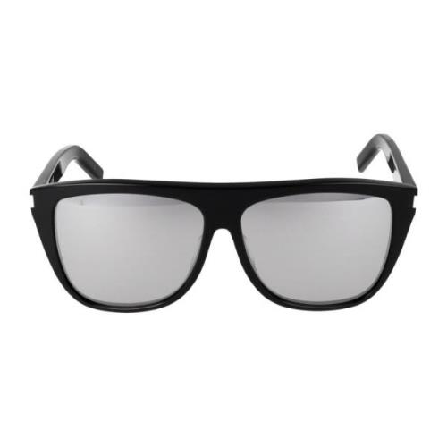 SL 1 Zonnebril Saint Laurent , Black , Unisex