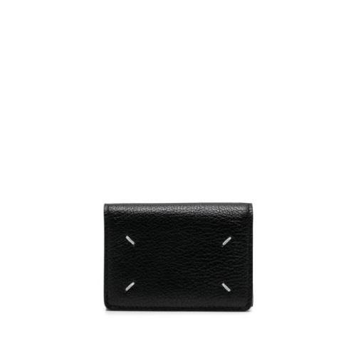 Zwarte Wallet Clip 3 Maison Margiela , Black , Heren