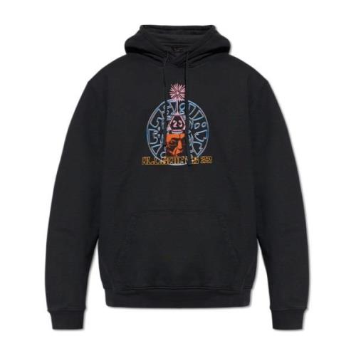 ‘Dimension’ hoodie AllSaints , Black , Heren