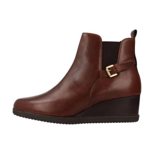 Ankle Boots Geox , Brown , Dames