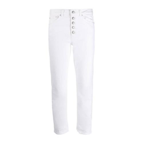 Cropped broek Dondup , White , Dames