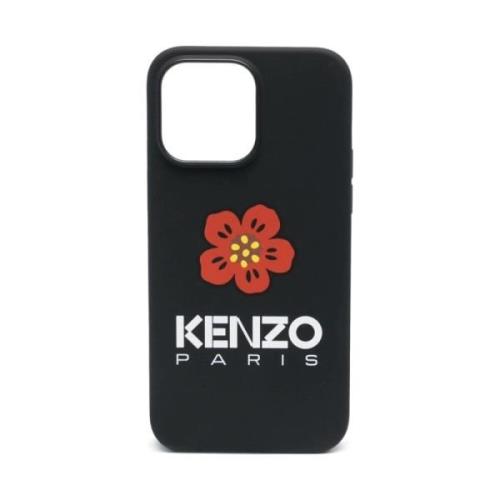 Zwarte Casual Telefoonhoes Kenzo , Black , Heren