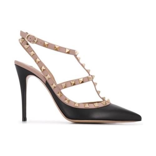 Zwarte Pumps voor Dames Valentino Garavani , Black , Dames