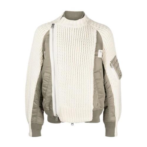 Sweatshirt Sacai , White , Heren