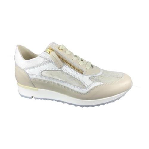 6216 V01 Sneaker Schoenen DL Sport , Beige , Dames