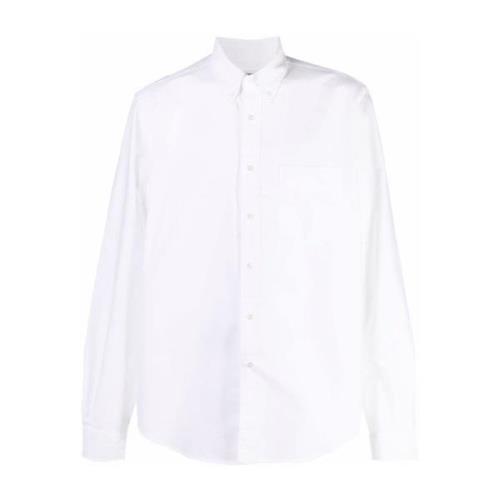 Witte Oxford New Magra Overhemden Aspesi , White , Heren