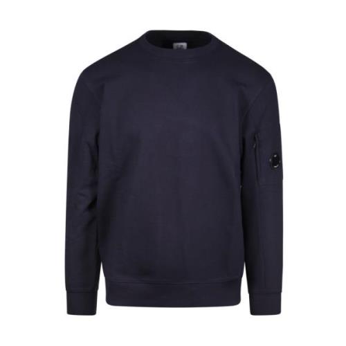 Total Eclipse Ronde Hals Sweatshirt C.p. Company , Blue , Heren