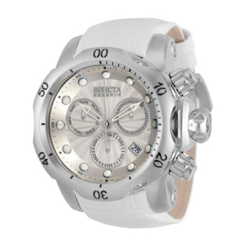 Reserve Venom Heren Quartz Horloge Invicta Watches , Gray , Heren